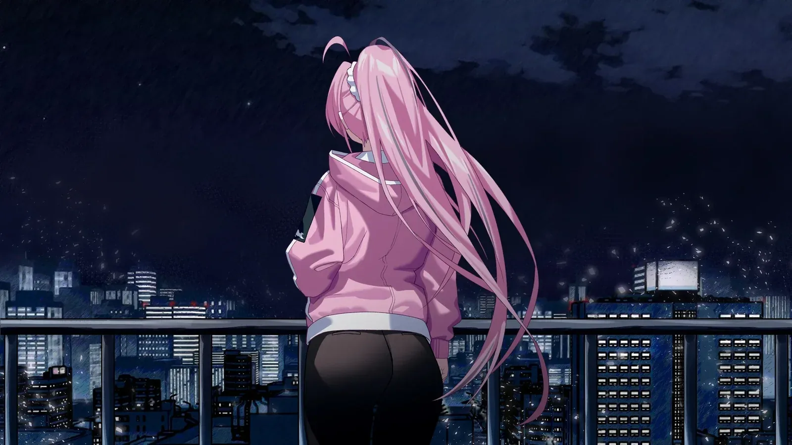 魔法少女青梅竹马住在隔壁主视觉