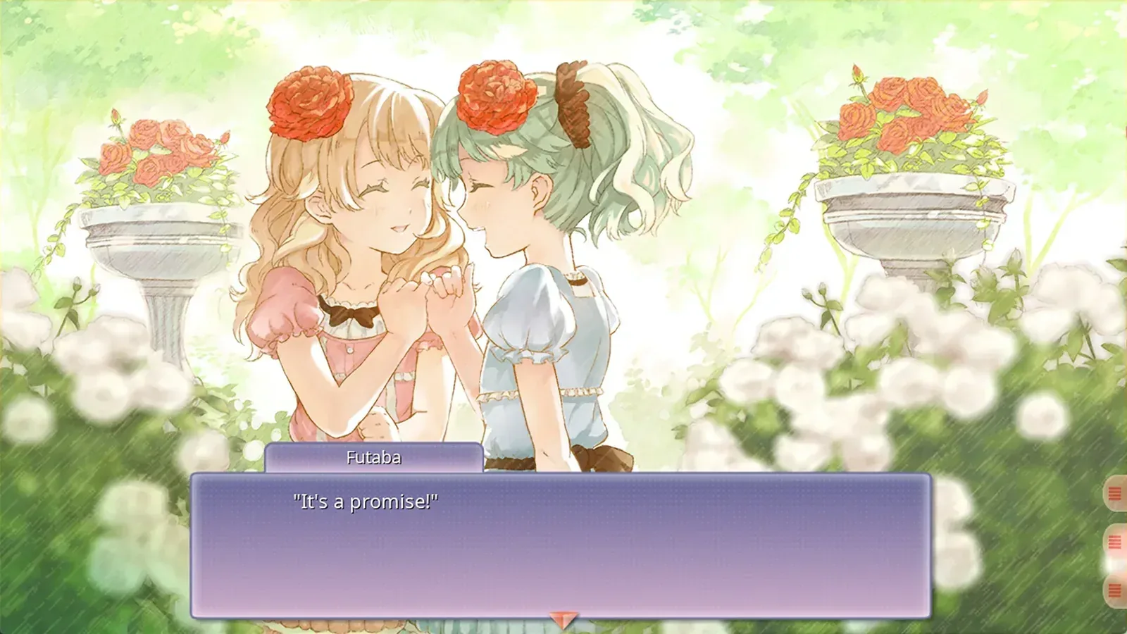 双生百合~要对妈妈保密哦~官方游戏画面